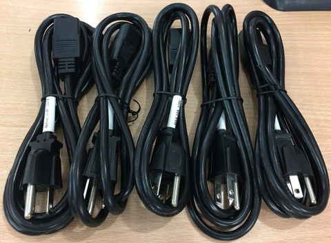 Dây Nguồn CHING CHENG E88446 EL-302 EL-701 NEMA 5-15P to C13 AC Power Cord 10A 125V 3x0.824mm² 18AWG Length 1.8M