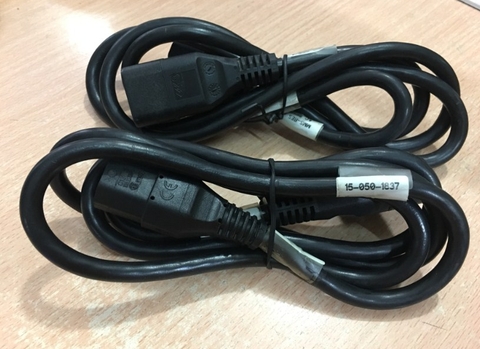 Dây Nguồn Máy Chủ Cisco 15-050-1837 AC Power Cord IEC60320 IEC C13 to IEC C14 10A 250V 3x1.0mm 17AWG For Server IBM HP DELL LENOVO UPS và PDU Length 1.5M