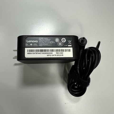 Adapter 20V 3.25A 65W Lenovo ADLX65CCGC2A US Plug Connector Tip Size 4.0mm x 1.7mm For Lenovo IdeaPad, Lenovo Flex 5 Power Supply Charger
