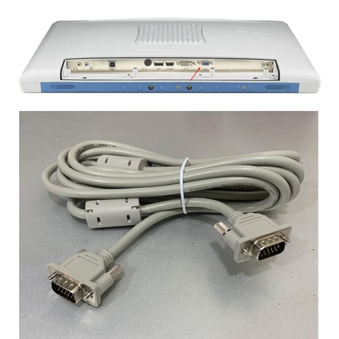 Cáp Medical Monitor With Cable VGA to VGA 10Ft Dài 3M up to 1920 x 1080 Pixels For Màn Hình Chẩn Đoán Hình Ảnh ADVANTECH PDC-W210 Diagnostic display C61W+