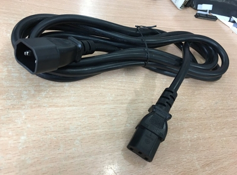 Dây Nguồn Máy Chủ IBM DELL LENOVO FUJITSU Server Chính Hãng E-JUN EL-705 EL-701 AC Power Cord IEC60320 IEC C13 to C14 10A 250V 3x1.5mm Length 2M