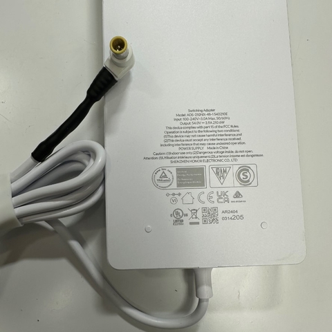 Adapter 54V 3.9A 210W SHENZHEN OEM Thay Thế FSP FSP180-AWAN3 54V 3.34A 180W Connector Tip Size 6.5mm x 4.4mm For Poly G7500 4K Ultra-HD Video Conferencing System