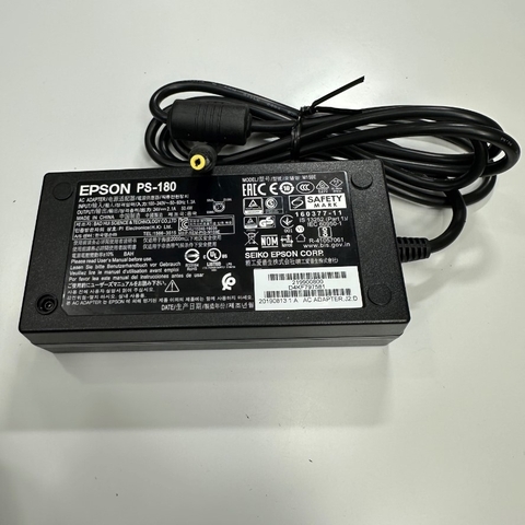 Adapter 24V 2.1A 50.4W EPSON IEC C14 Plug DC Power Connector Tip Size 4.8mm x 1.7mm For Scanner HP Scanjet Pro 3000 S2, HP ScanJet Pro 3000 S4 Power Supply