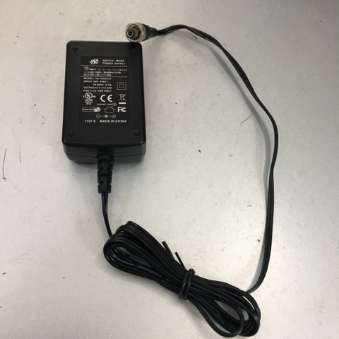 Adapter 12V 1.25A Eng 3A-165DA12 For MOXA UPort 1610-8 USB to 8 Port RS-232 Serial UPort 1650-8 RS-232/422/485 Connector Size Locking 5.5mm x 2.1mm