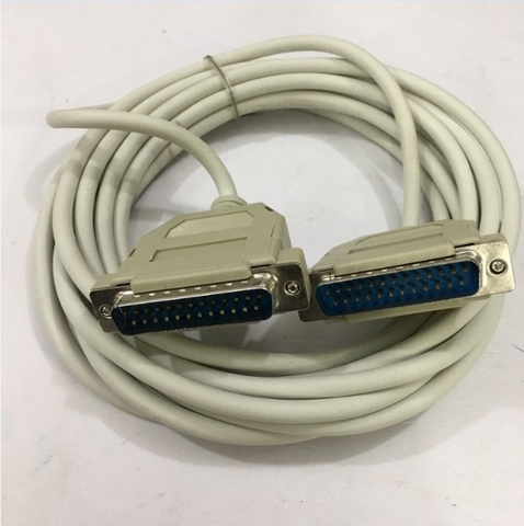 Cáp Kết Nối Cổng LPT Parallel 1284 Dương Dương Song Song Nối Tiếp DB25 Male to DB25 Male Serial Cable Grey For Printer or Data Length 5M