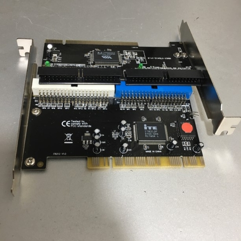 Card PCI 4X ATA133 RAID 2 Port IDE Controller IT8212F Chip MM-ATA8212-133R-01-HN01