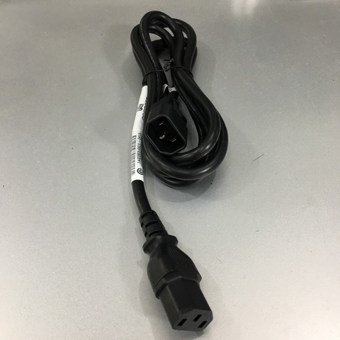 Dây Nguồn Cisco CAB-C13-C14-AC Jumper Power Cord C13 to C14 Cable 6.5Ft Dài 2M 10A 250V 17AWG 3x1.04mm² UL Cable OD 8.0mm in China