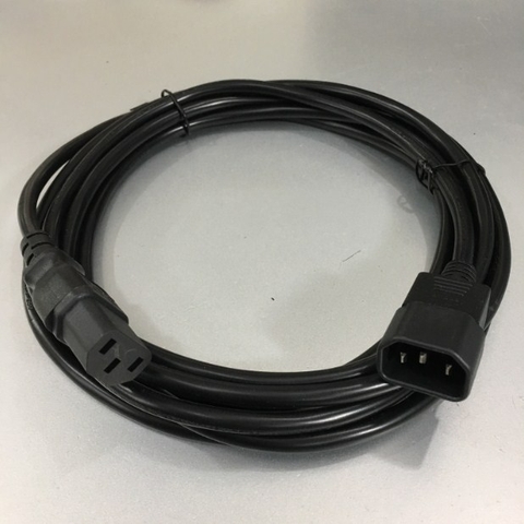 Dây Nguồn Cisco CAB-C13-C14-AC-10 10Ft Dài 3M AC Power Cord 10A 250V 18AWG 3x1.0mm² H05VV-F 75°C CSA SJT UL Cable OD 7.2mm in China