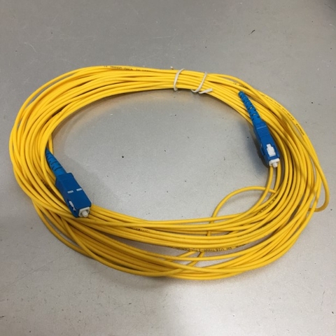 Dây Nhẩy Quang SC To SC Simplex Singlemode Fiber Optic Patch Cord SC-SC Cable 9/125 2.0mm PVC Length 10M