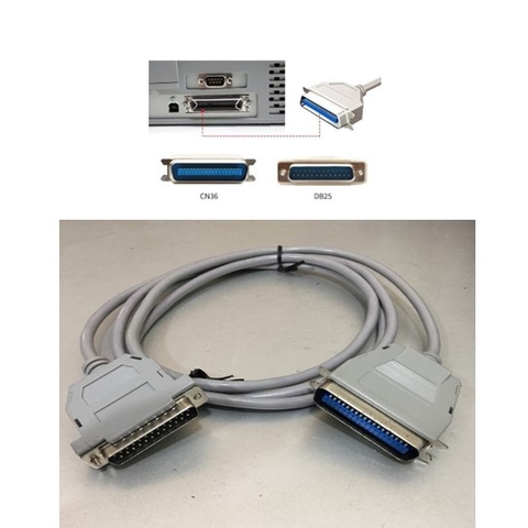 Cáp Máy In DB25 to CN36 Parallel LPT Print Connector DB 25 Pin Male to 36 Female IEEE1284 Printer Cable Length 1.8M