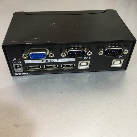 Bộ Chuyển Mạch KVM Switch StarTech SV231USB  2 Port USB VGA Based Computer Hàng Đã Qua Sử Dụng