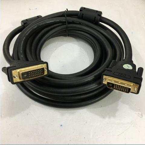 Cáp Tín Hiệu DVI Cable Dual Link DVI-D 24+1 to DVI-D 24+1 Chính Hãng Ugreen 11608 Length 5M