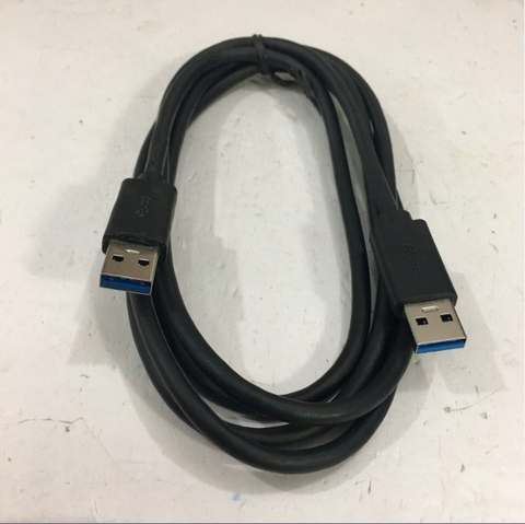 Cáp Kết Nối Chính Hãng USB 3.0 Dell HOTRON E246588 AWM STYLE 20276 USB 3.0 Type A Male to Type A Male Cable Length 1.8M