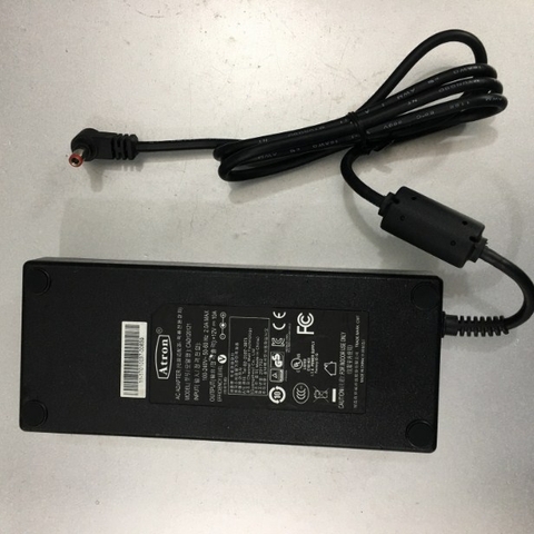 Adapter 12V 10A 120W ATRON CHANNEL WELL TECHNOLOGY For LCD TFT Monitors TVs DVDTVs PicoPSU and Other Equipment Connector Size 5.5mm x 2.5mm