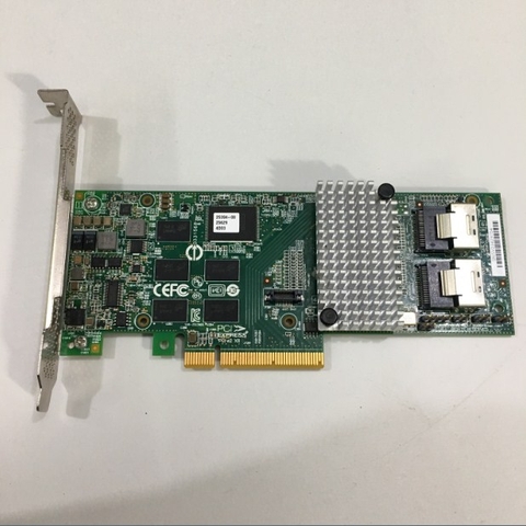 LSI MegaRAID Internal Low-Power SATA/SAS 9261-8i 6Gb/s PCI-Express 2.0 w/ 512MB onboard memory RAID Controller Card