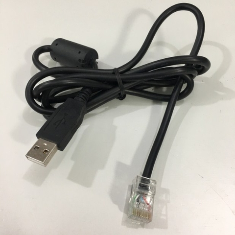 Cáp Điều Khiển  APC UPS USB to Ethernet Data Cable OEM 940-0127E FCI RJ50 For PowerChute Personal Edition Length 1.5M