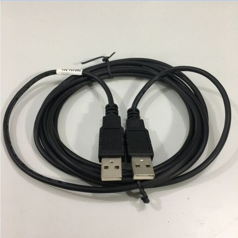 Cáp Kết Nối Chính Hãng USB 2.0 AMPHENOL 396404-001 E74020-C AWM STYLE 2725 USB 2.0 Type A Male to Type A Male Cable Length 2.7M