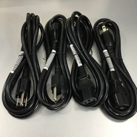 Dây Nguồn NEMA 5-15P Plug To IEC 60320 C13 Power Cord I-Sheng IS-14 SP-305B 7A 125V 3x0.75mm² Length 1.8M