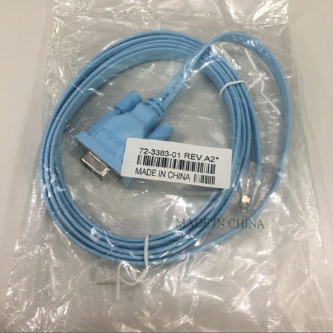 Cáp Điều Khiển Cisco 72-3383-01 RS232 DB9 Female to RJ45 Console Management Router Cable Blue Length 1.8M