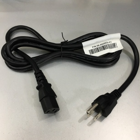 Dây Nguồn NEMA 5-15P to IEC 320 C13 Power Cord ASAP E326979 A12-0014-AC2 A12-0017-AC2 13A 125V 3x1.31mm² Length 2M