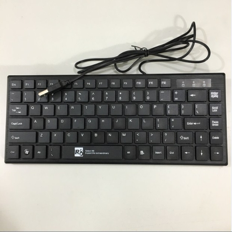 Bàn Phím Mini Slim R8 Computer Keyboard Black USB Connector