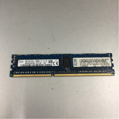 Ram Máy Chủ HMT351R7EFR4A-PB T8 AB Hynix 4GB 1RX4 PC3L-12800R DDR3-1600MHz ECC Registered CL11 240-Pin DIMM 1.35V Low Voltage Single Rank Memory Module