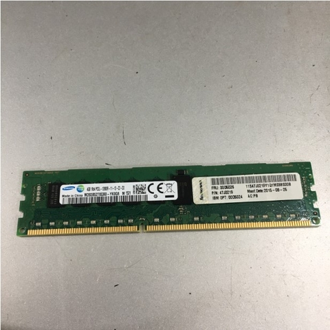 Ram Máy Chủ M393B5270QB0-YK0Q8 Samsung 4GB 1RX4 PC3L-12800R DDR3-1600MHz ECC Registered CL11 240-Pin DIMM 1.35V Low Voltage Single Rank Memory Module