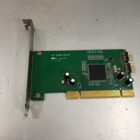 Card PCI 4X to 2 Port USB 2.0 HP KU-204IN For Máy Đồng Bộ PC Dell HP IBM LENOVO
