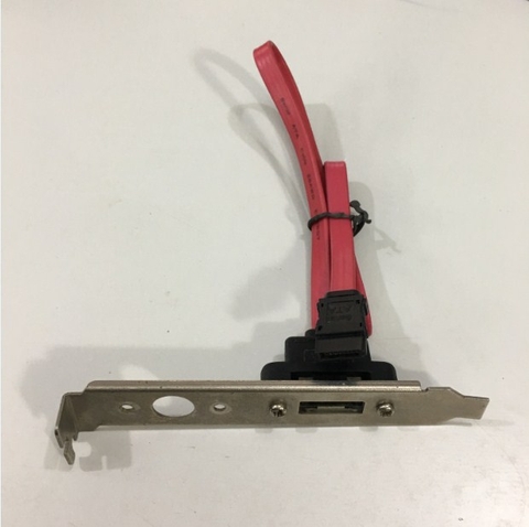 Cáp Chuyển 1 Port SATA to ESATA Plate Adapter Length 45Cm