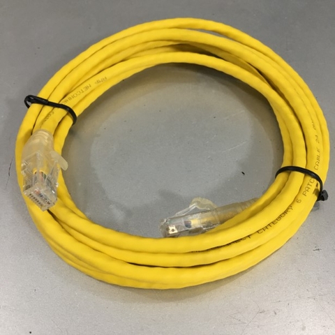 Dây Nhẩy COMMSCOPE AMP UTP Cat6 Patch Cord Straight Through Cable 1-1859251-0 YELLOW JACKET Length 3M