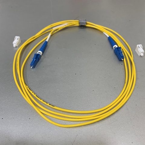 Dây Nhẩy Quang SEIKOH GIKEN 7500500-15-1002 Single Mode Fiber Optic Cable 9 / 125µm OS2 LC / LC Connector LSOH UL Simplex Patch Cord Yellow PVC Length 2M