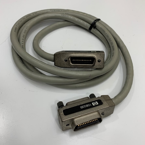 Cáp GPIB/IEEE-488 Agilent HP 10833B Dài 2M 6.5ft  24 Position Plug Double Headed Male/Female For Máy Hiện Sóng Digital Multimeter - Keysight Technologies, Tonghui Hipot Tester