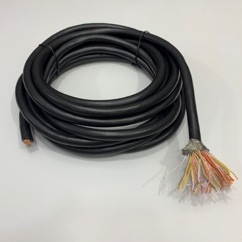 Cáp Tín Hiệu Chống Nhiễu HITACHI AWM E41447-HCV STYLE 20276 80C 300V 26AWG x 25PR 50 Core x 0.15mm² Cable OD 12.5mm 4 Meter For Encoder Servo Cable