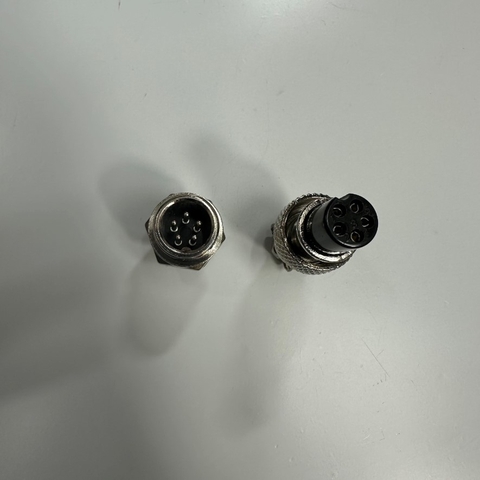 Bộ Jack GX12 5 Pin Male + Female Aviation Connector For Industrial Control Systems GX12 5-Poles