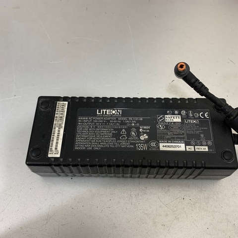 Adapter 19V 7.1A OEM LITEON PA-1131-08 Connector Size 5.5mm x 2.5mm
