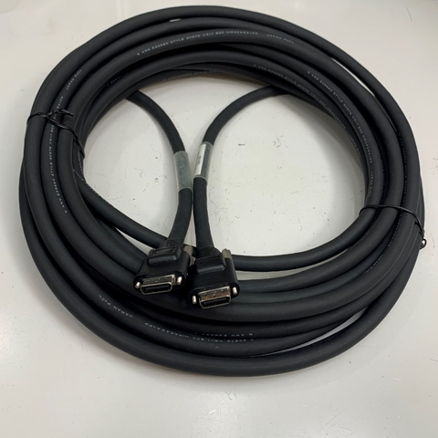 Cáp 10M 30ft CL26-085-P-STS-A00 Camera Cable HIRAKAWA-FP SDR 26 Pin Male to SDR 26 Pin Male Centronics 26 Position Pitch 0.8mm For Industrial Camera Link PoCL SDR/SDR