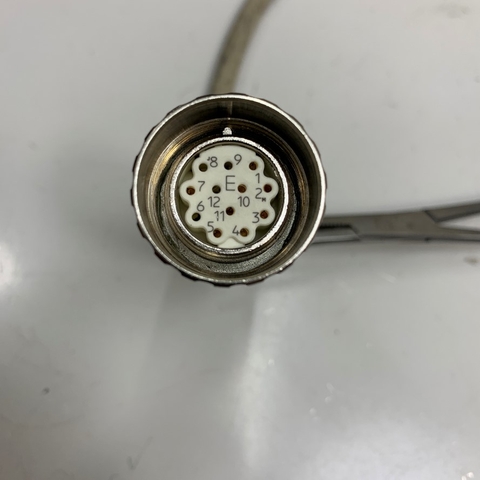 Đầu Jack Original M623F-12A-E Metabee Connector M23 12 Pin Female A-Code Screw Contacts For Drives and Servo Motors M23 Signal and Power Connector