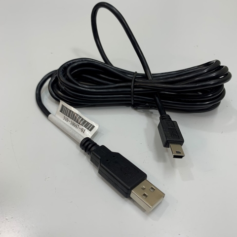 Cáp Lập Trình PLC LS LG USB-301A Programming Cable 10Ft Dài 3M Chống Nhiễu Shielded USB 2.0 Type A to USB Mini Type B Black PVC For Download PLC LS Electric XGB Series And Computer