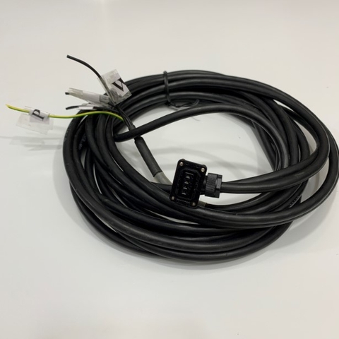 Cáp MR-PWS1CBL6M-A1-H Servo Motor Encoder Cable For Mitsubishi AC Servo Drive Hàng Đã Qua Sử Dụng
