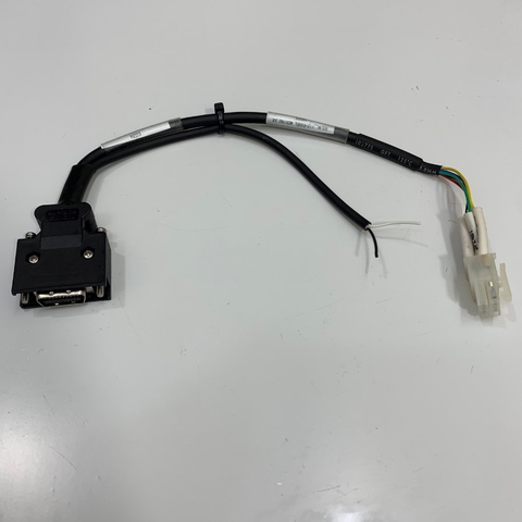 Cáp Điều Khiển Servo Driver Mitsubishi MR-J Series Dài 0.25M Cable B3LDL_112-PANEL MOVING X4 H223 Connector MDR 20 Pin to Molex 6 Pin