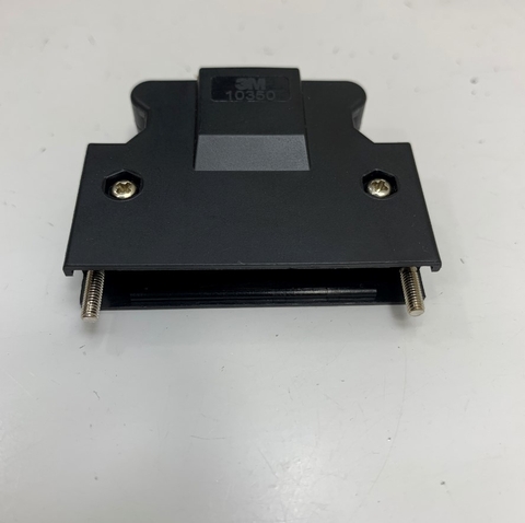 Vỏ Ốp 10350-52F0-008 3M Polymer Backshell 50 Way Strain Relief For Connector MDR 3M 50 Pin Panel Mount
