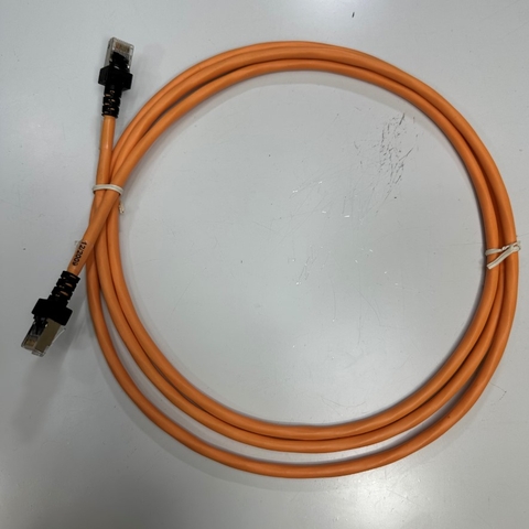 Cáp Mạng 3M 10ft Nexans N101.224EO LANmark-6 Patch Cord CAT6 Orange 250MHz RJ45 S/FTP LSZH Shielded 4-Pair 26AWG For Industrial Ethernet Network LAN Gigabit