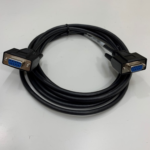 Cáp Serial Null Modem Cable Dài 3M 10ft RS232 Shielded DB9 Female to Female For Hệ Thống Tưới Nước Sân Vườn Rain Bird IQ4 Network Communication Cartridge witch PC Computer