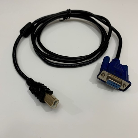 Cáp Kết Nối USB 2.0 Type B Male to Serial RS232 DB9 Female Cable 1.5M For Printer PLC