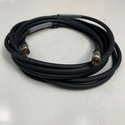 Cáp 3M 10ft Cable CXP Micro BNC x2 HD-BNC DrC 3M For CXP-12 Interface Card witch HR CoaXPress industrial Camera Link Data Micro BNC