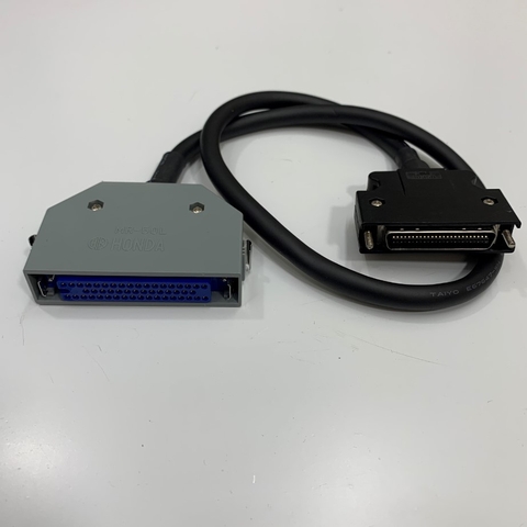 Cáp 1M 3.3ft JUSP-TA50PG-1-E Cable Connector HONDA MR-50L 50 Pin Female to MDR 50 Pin Male For Yaskawa AC Servo Drives I/O Signal Cable