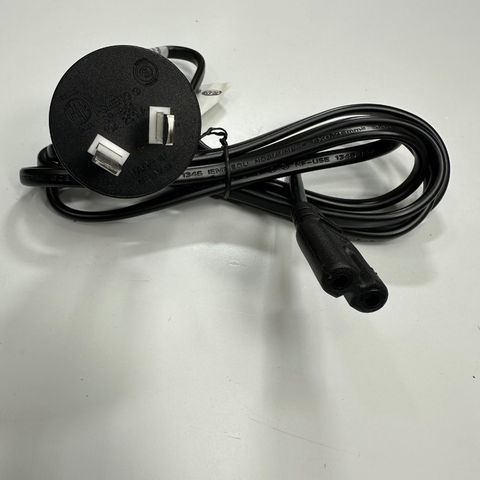 Dây Nguồn 1.5M 5ft AC Power Cord Australia 2 Pin Plug to C7 10A - 2.5A 250V 2x0.75mm² I-SHENG Electric Cable
