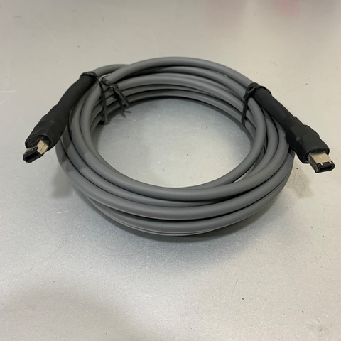 Cáp Industrial IEEE 1394 Firewire Cable 1394A 6Pin to 6Pin 5Meter For Industrial Cable 1394a FireWire Industrial Camera Encoder Servo