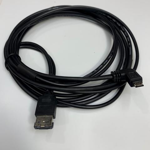Cáp 1.8M 6ft Cable 90° Right Angle Micro 5 Pin USB 2.0 Male to eSATA For Raid Docking Station HDD/SSD/ODD/Computer eSATA Connection