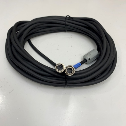 Cáp 10M 33ft Keyence TL-C10 Cable Hirose 12 Pin Male HR10A-10P-12P(73) to Hirose 12 Pin Female HR10A-10J-12S(73) For Keyence LT-9000 Series scanning laser with Controller